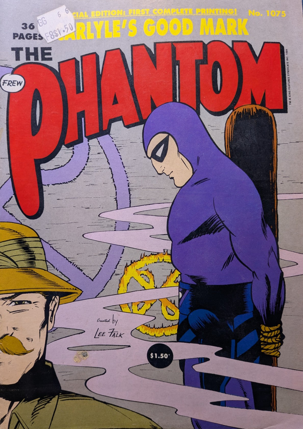 FREW - Phantom Comics #1075 : Gargyle's Good Mark (Minor Cover Damage)