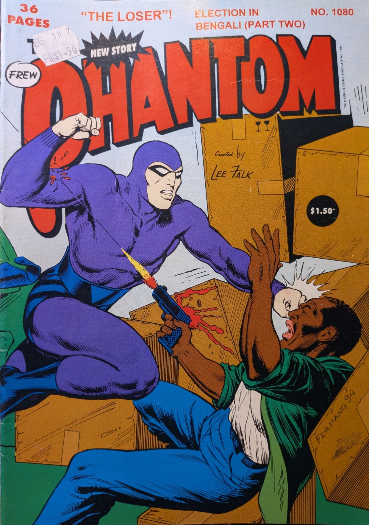 FREW - Phantom Comics #1080 : Election in Bengali - 2