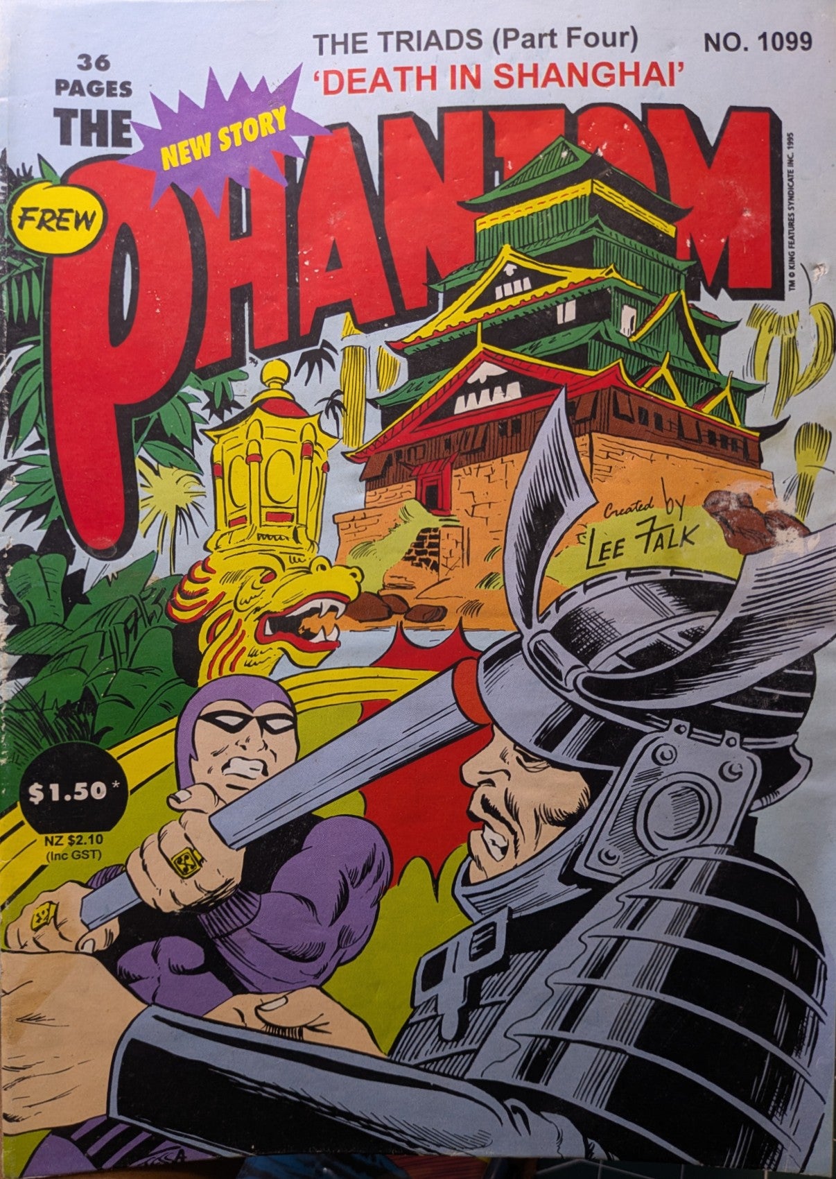 FREW - Phantom Comics #1099 : The Triads - 4 : Death in Shanghai