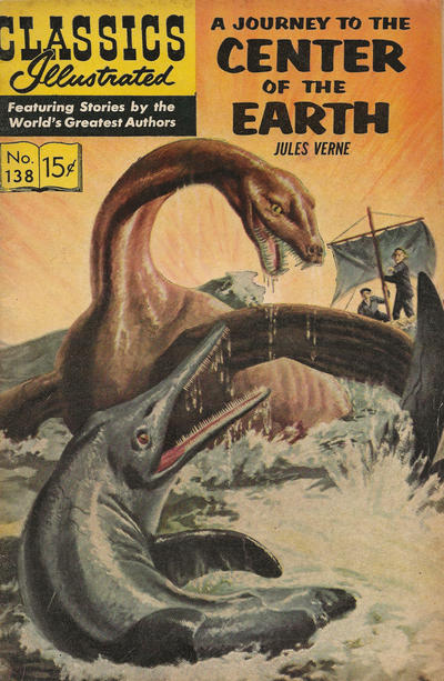 Classics Illustrated #138 A Journey to the Center of the Earth (Fine)