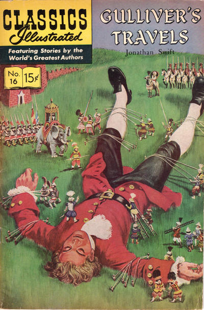 Classics Illustrated #16 - Gulliver's Travels (Fine)