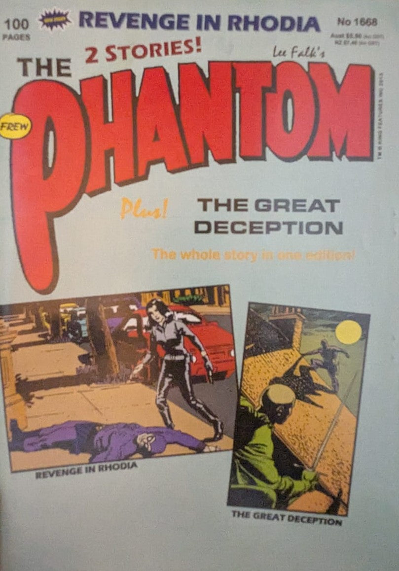 FREW - Phantom Comics #1668 :Revenge in Rhodia - 100 Pages Issue