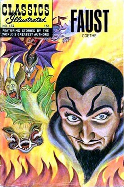 Classics Illustrated #167 Faust (Fine)
