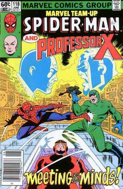 Marvel Team-Up #118 Spiderman and ProfessorX