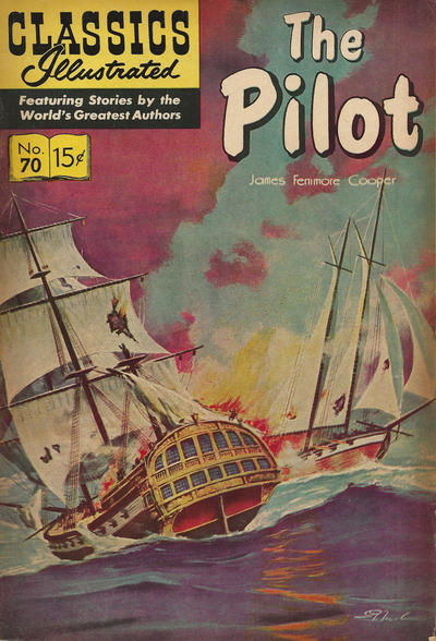 Classics Illustrated #70 The Pilot (Fine)