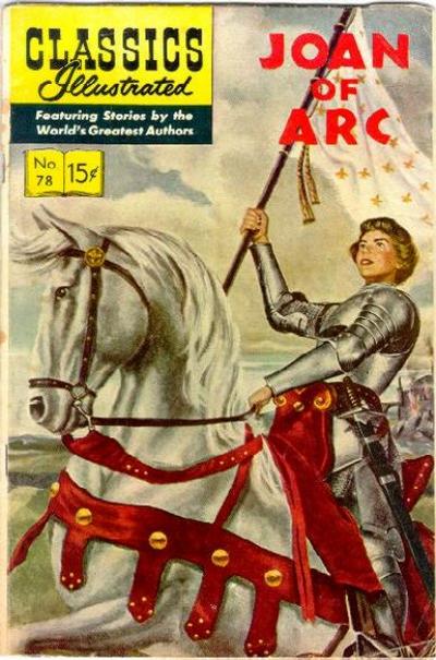 Classics Illustrated #78 Joan of Arc (Fine)