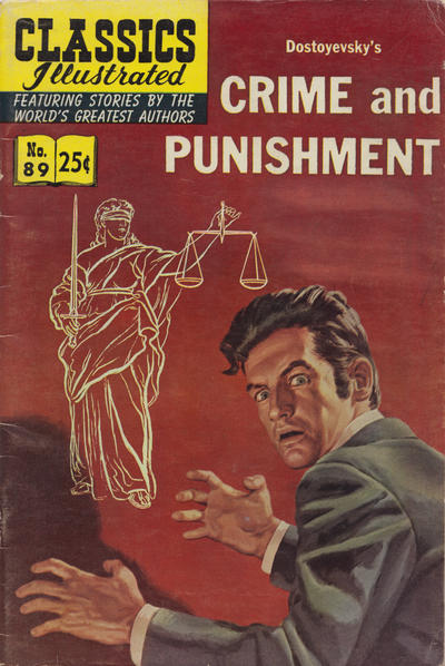 Classics Illustrated #89 Crime and Punishment (Fine)