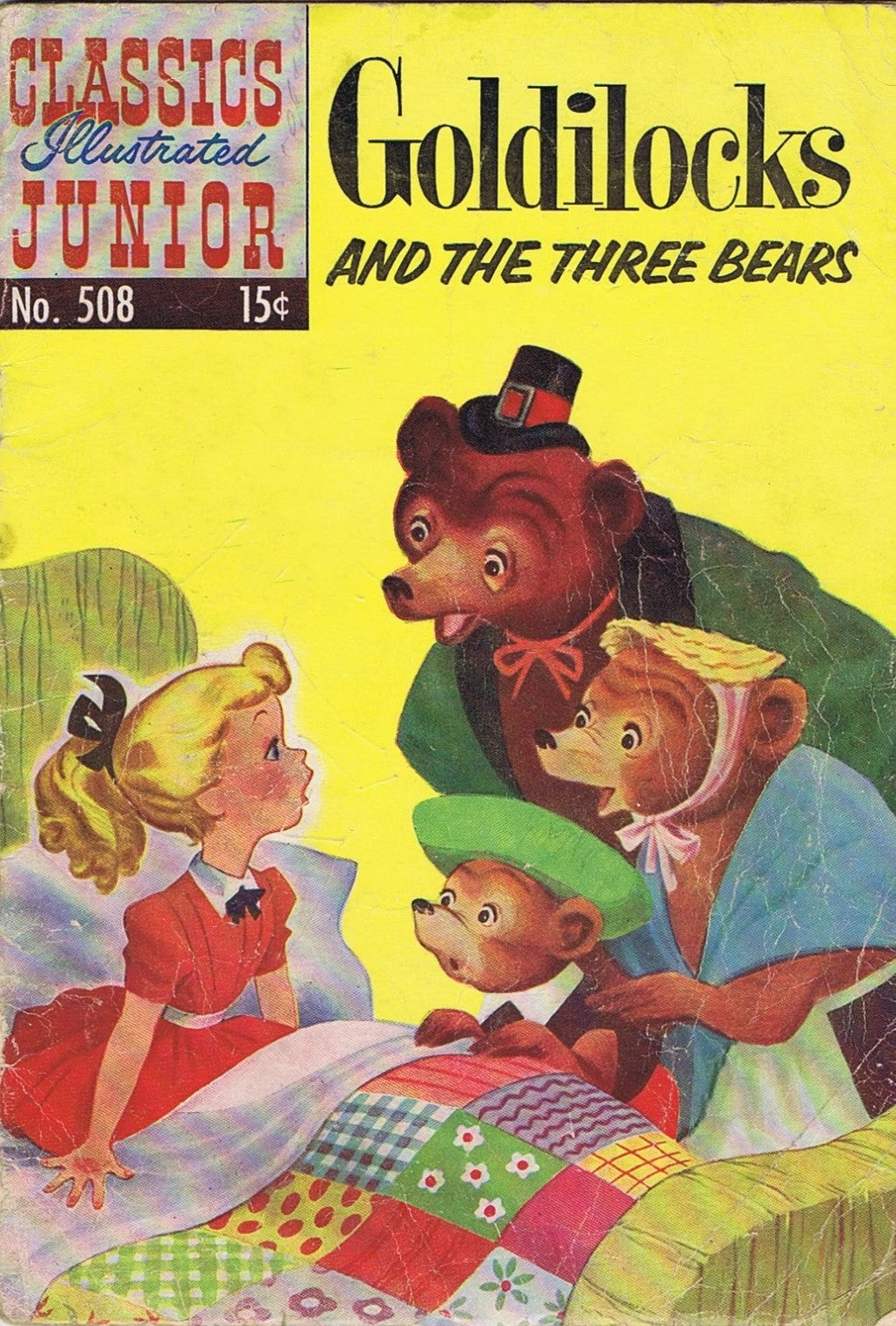Classics Illustrated Junior - Goldilocks and the three Bears