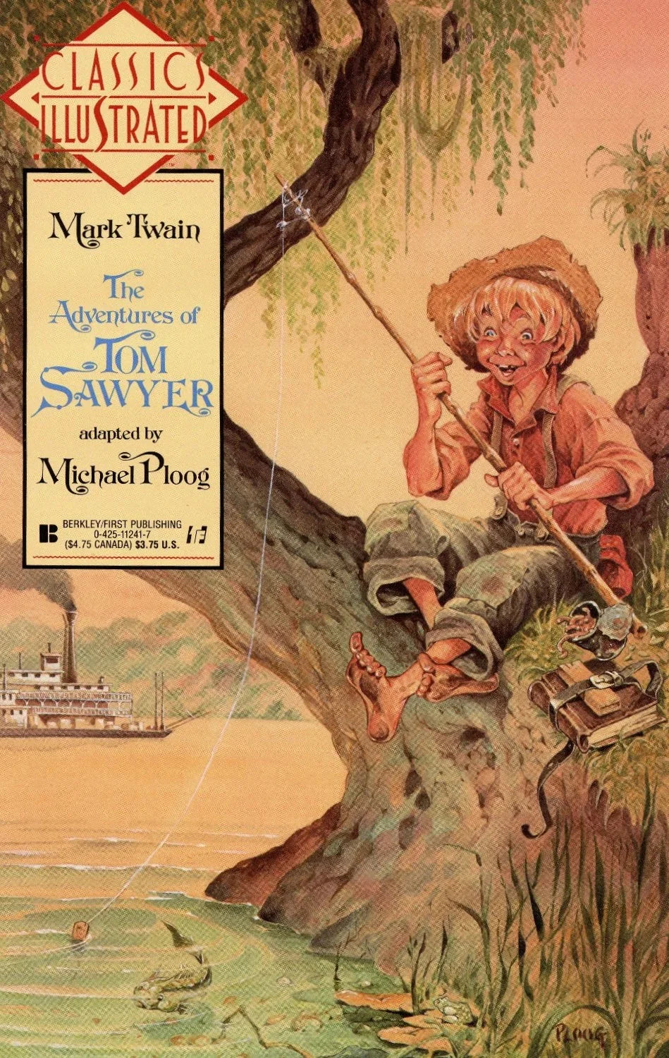 Classics Illustrated (Berkley first Publishing)- The adventures of Tom Sawyer