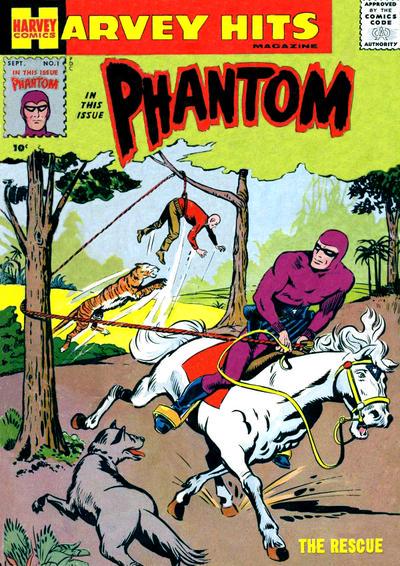 Harvey Hits Phantom - The Rescue, No. #1