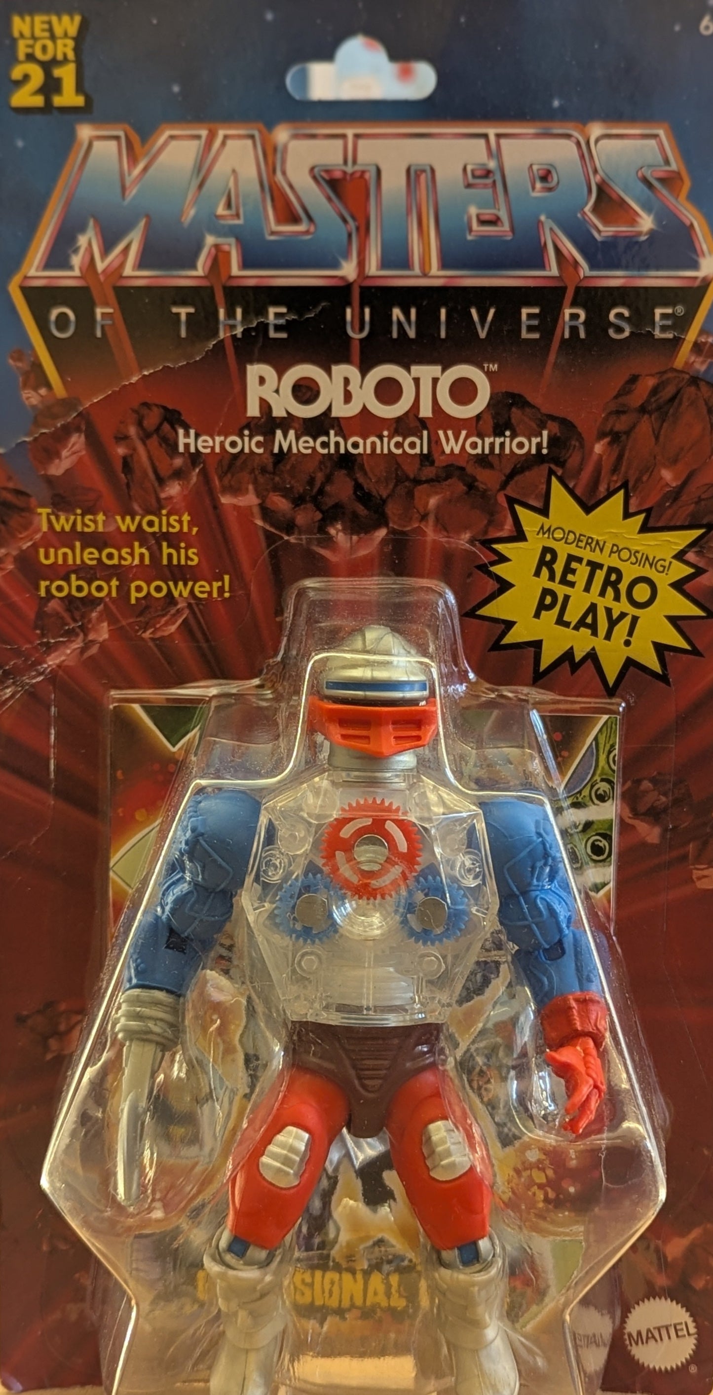 MOTU - Roboto - Heroic Mechanical Warrior