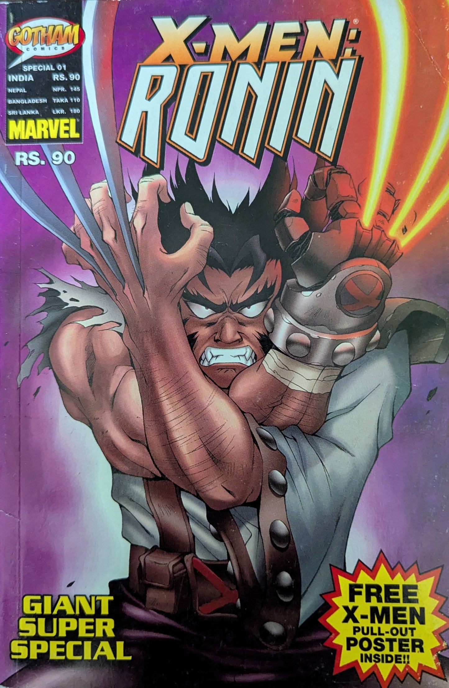 Gotham - X-MEN :RONIN - GSS (With Poster)