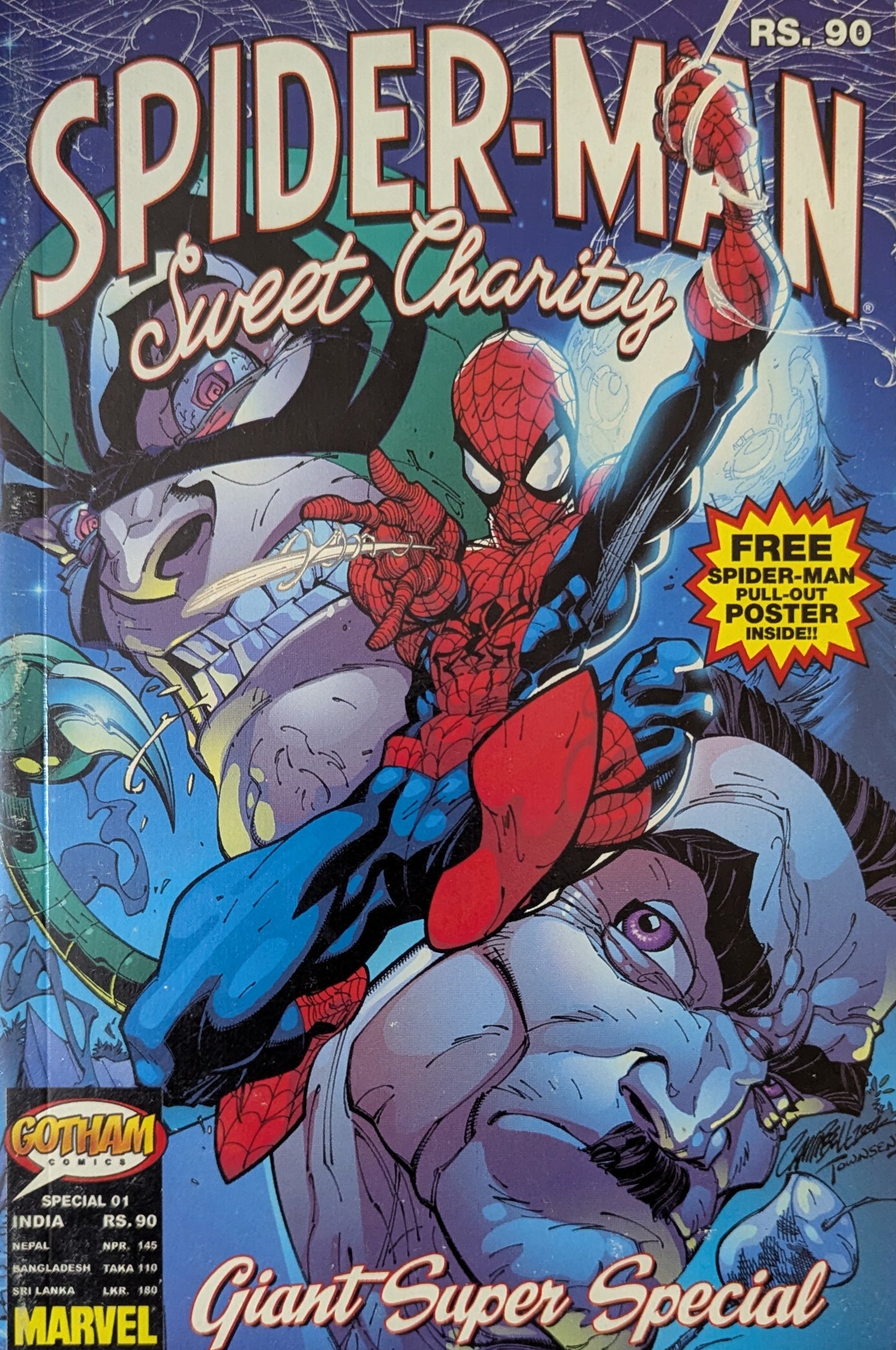 Gotham - Spider-man #1 - Sweet Charity - GSS (Without Poster)