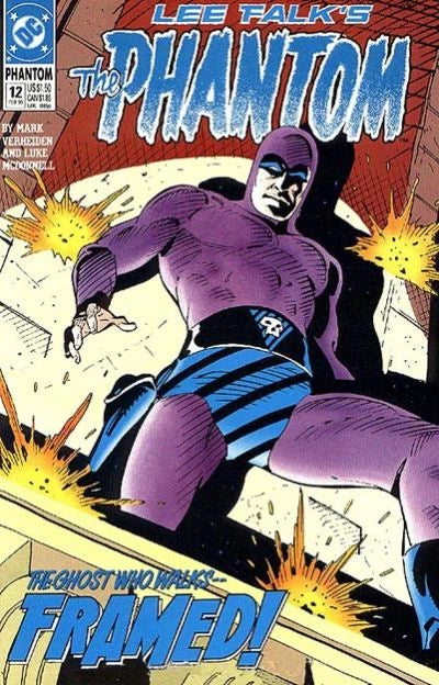 DC - The Phantom Vol2 #12 - The Ghost Who Walks FRAMED