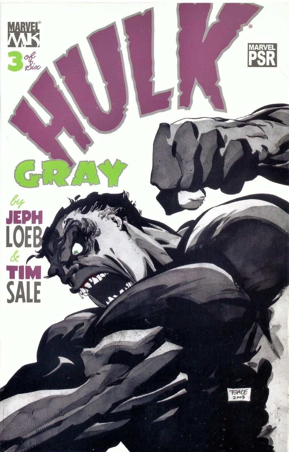 Hulk Gray #3 by Jeph Loeb and Tim sale