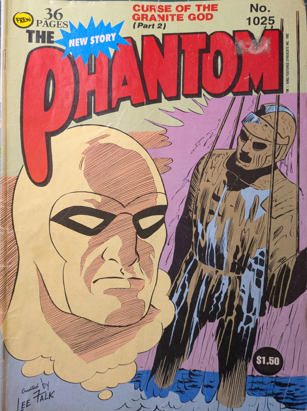FREW - Phantom Comics #1025 : Curse of the Granite God - 2