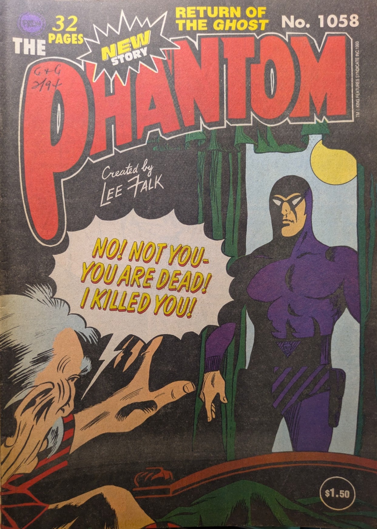 FREW - Phantom Comics #1058: Return of the Ghost