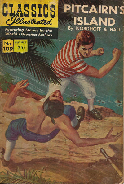 Classics Illustrated #109 Pitcairn's Island (Fine)