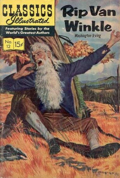 Classics Illustrated #12 - Rip Van Winkle (Fine)
