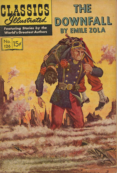 Classics Illustrated #126 The Downfall (Fine)