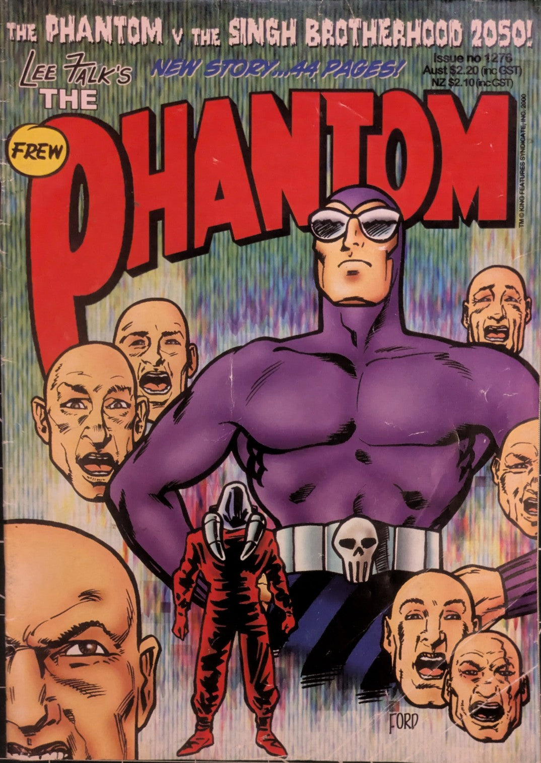 FREW - Phantom Comics #1276 : Phantom vs The Singh Brotherhood 2050!