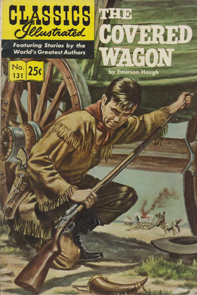 Classics Illustrated #131 The Covered Wagon (Fine)