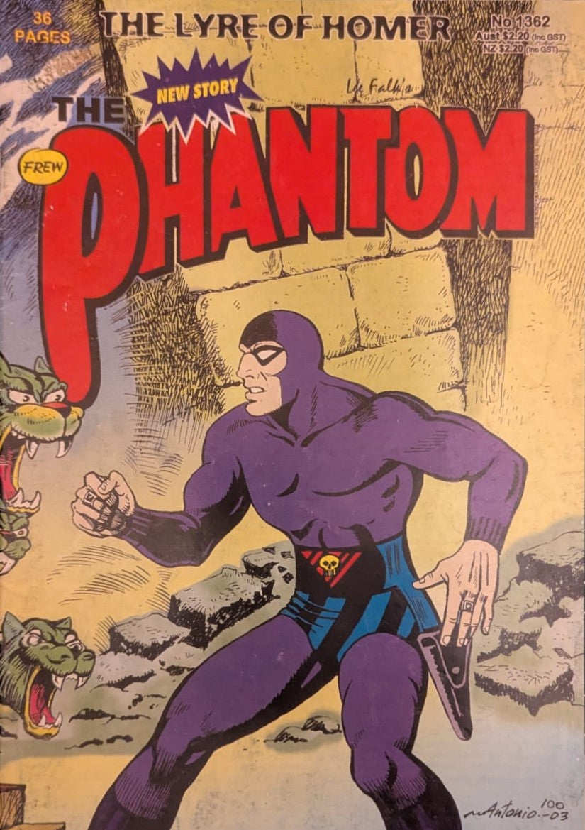 FREW - Phantom Comics #1362 : The Lyre of Homer