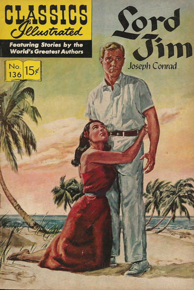 Classics Illustrated #136 Lord Jim (Fine)