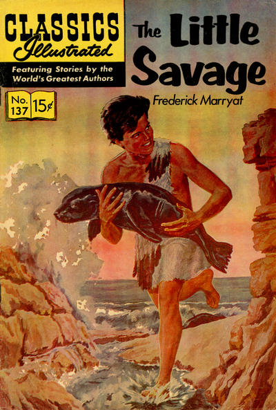 Classics Illustrated #137 The Little Savage (Fine)