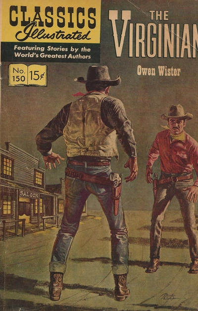 Classics Illustrated #150 The Virginian (Fine)