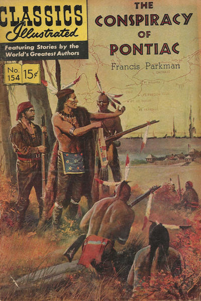 Classics Illustrated #154 The Conspiracy of Pontiac (Fine)