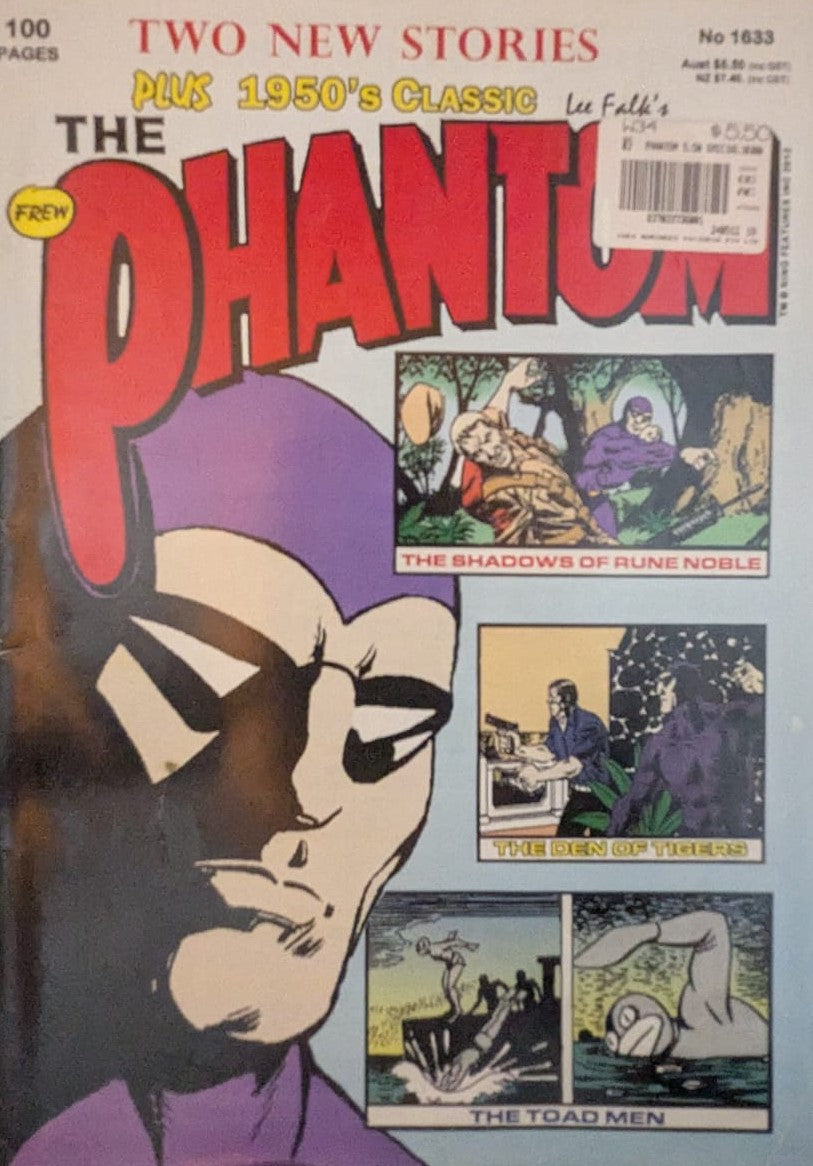 FREW - Phantom Comics #1633 : 2 New Stories + 1950's Classic - 100 Pages Issue