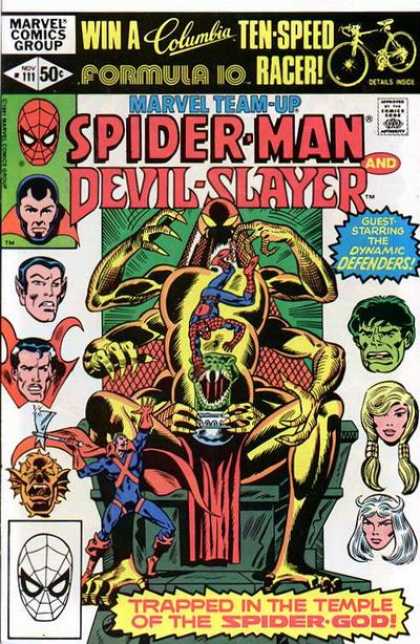 Marvel Team-Up #111 Spider-Man and Devil-Slayer