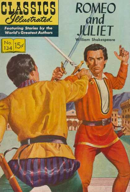 Classics Illustrated #134 Romeo and Juliet (Fine)