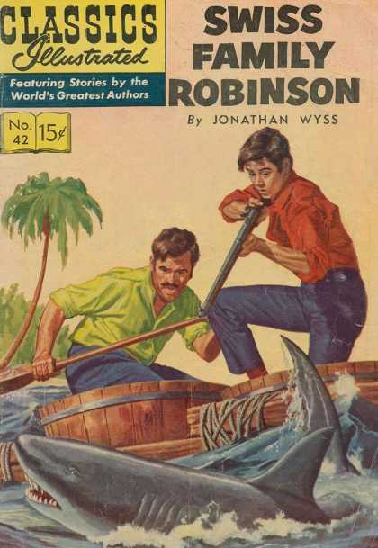 Classics Illustrated - Swiss Family Robinson