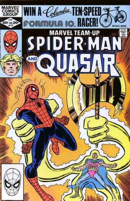 Marvel Team-Up #113 Spiderman and Quasar