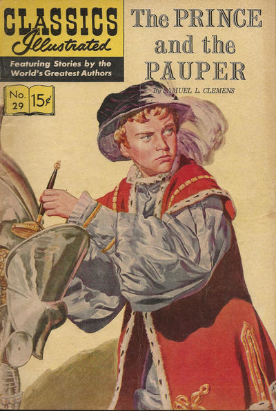 Classics Illustrated #29 - The Prince and the Pauper (Fine)