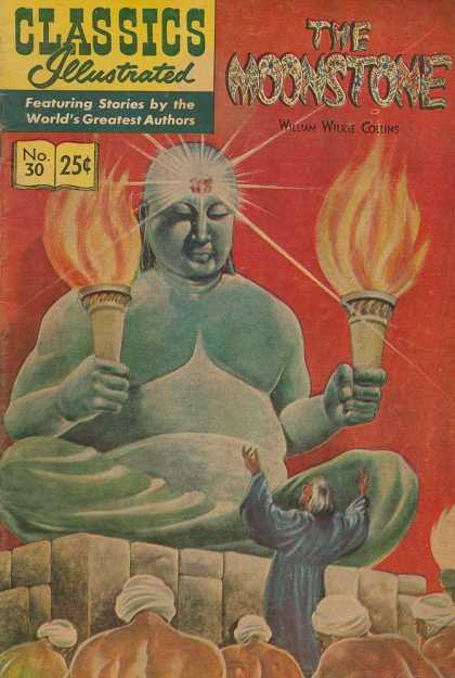 Classics Illustrated #30 - The Moonstone (Fine)
