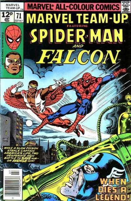 Marvel Team-Up # 71 Spider-Man and Falcon