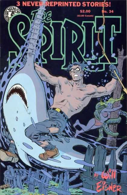 Kitchen Sink Comix - The Spirit #34 by Will Eisner