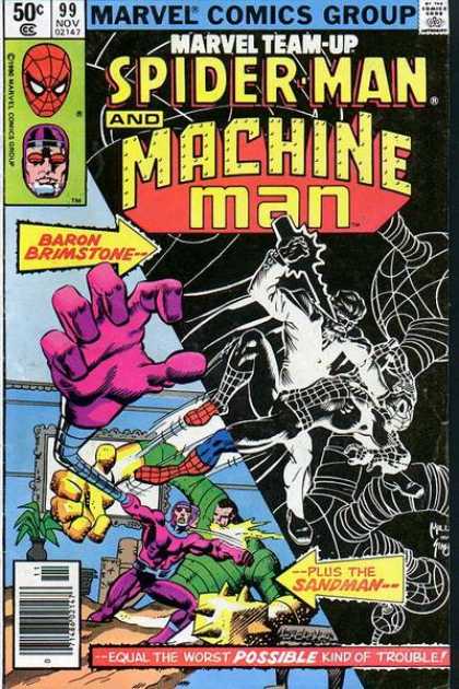 Marvel Team-Up #99 Spiderman and Machine Man