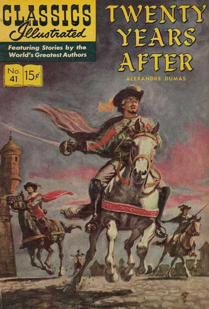 Classics Illustrated #41 - Twenty Years After (Fine)