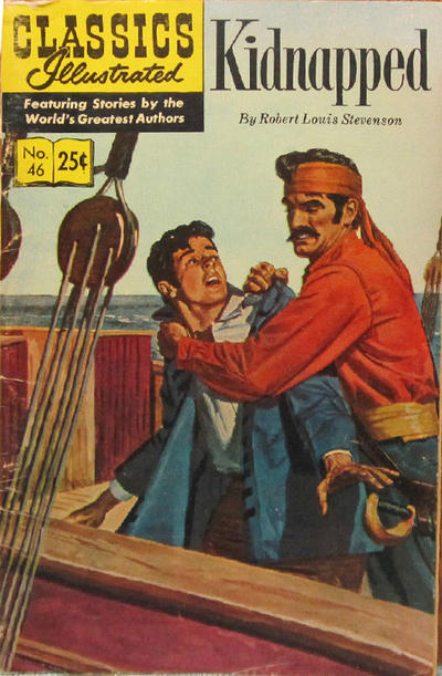 Classics Illustrated #46 - Kidnapped (Fine)