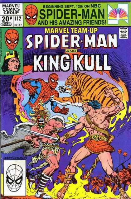 Marvel Team-Up #112 Spiderman and King Kull