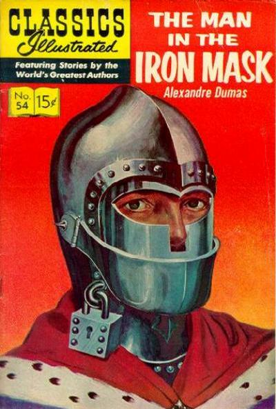 Classics Illustrated #54 The Man in the Iron Mask (Fine)