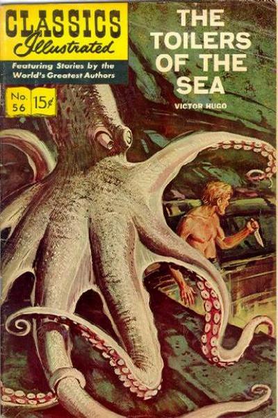 Classics Illustrated #56 The Toilers of the Sea (Fine)
