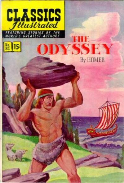 Classics Illustrated #81 The Odyssey (Fine)