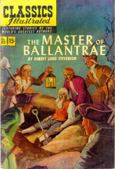 Classics Illustrated #82 The Master of Ballantrae (Fine)