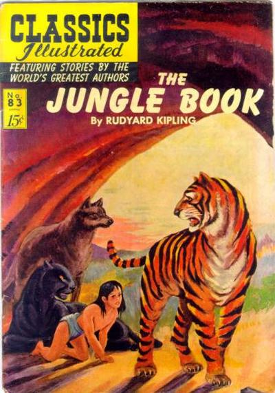 Classics Illustrated #83 The Jungle Book (Fine)