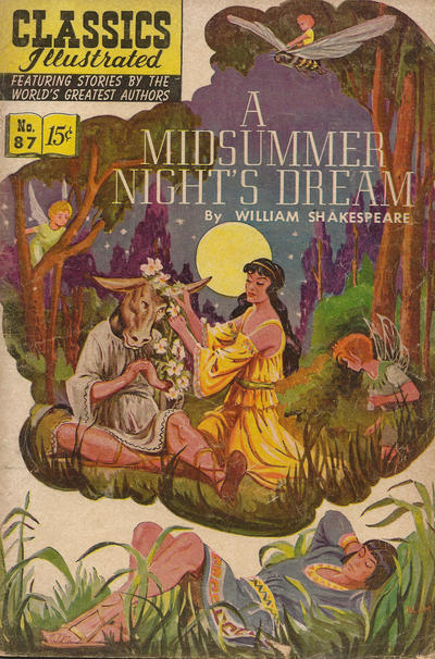 Classics Illustrated #87 A Midsummer Night's Dream (Fine)